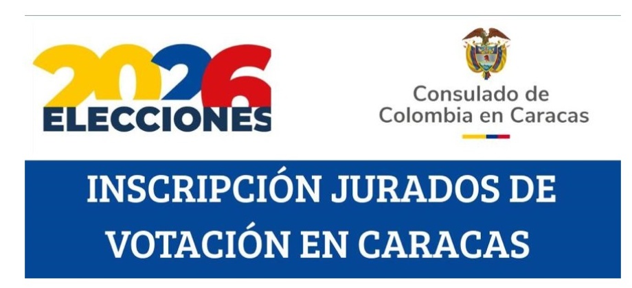 Inscripción de jurados de votación en Caracas