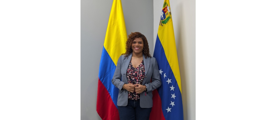 El Consulado General de Colombia en Caracas presenta a Solmaira Ropain Polo como Multiplicadora del Programa Colombia Nos Une