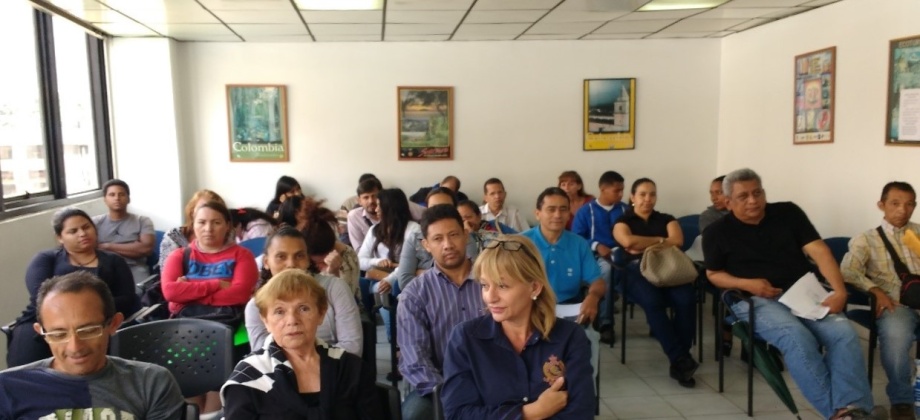 Jornada especial de cedulación y registro de nacimiento realizada por el Consulado en Caracas tuvo gran acogida de los usuarios