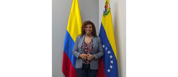 El Consulado General de Colombia en Caracas presenta a Solmaira Ropain Polo como Multiplicadora del Programa Colombia Nos Une